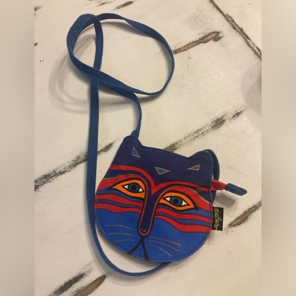 Laurel Burch Cat SMALL CrossBody Tote Bag - Picture 1 of 6